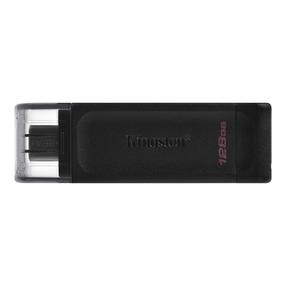 USB atmintinė Kingston DataTraveler 70, juoda sp., 128 GB