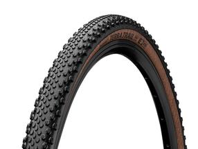 Dviračio padanga Continental Terra Trail ShieldWall, guma, ruda sp./juoda sp., 28", 1.5"