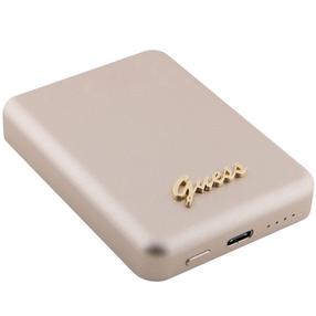 Lādētājs-akumulators (Power bank) Guess Magsafe, 3000 mAh, 5 W, zelta krās.