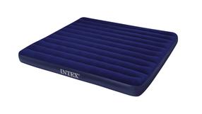 Piepūšams matracis Intex 64755, zila krās., 183 cm x 203 cm x 25 cm