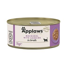 Šlapias kačių maistas Applaws, skumbrė/sardinės, 0.07 kg