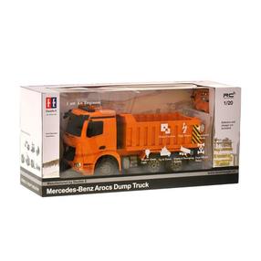 Rc самосвал Double E Mercedes Benz Arocs RC0276, 1:20, oранжевый цв.
