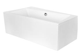 Ванна, свободно устанавливаемая Besco Infinity, 100 см x 160 см x 55.5 см, левосторонняя, белый цв.