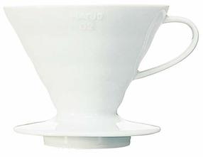 Kavos lašintuvas Hario V60-02, 0.3 l, balta sp.