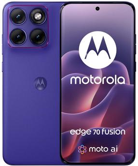 Mobilais telefons Motorola Edge 70 Fusion 5G PBBE0048SE, 256 GB, violeta krās.