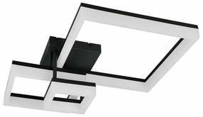Šviestuvas lubų Reality Camino R65771332, LED, 3000 °K, 1 x 32 W, balta sp./juoda sp. / juoda sp.