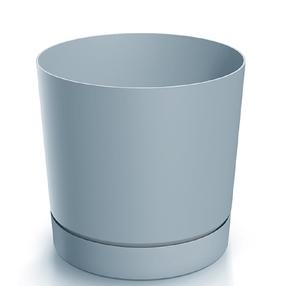 Lillepott Tubo P 378225, plastik, Ø 19.9 cm, hall v.