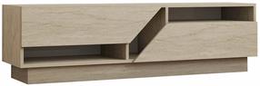 Televizoriaus spintelė Kalune Design Koza, travertine sp., 40 cm x 160 cm x 45 cm
