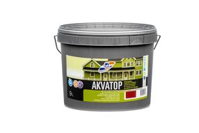 Krāsas koka fasādēm Rilak Akvatop, sarkanbrūna krās., 9 l