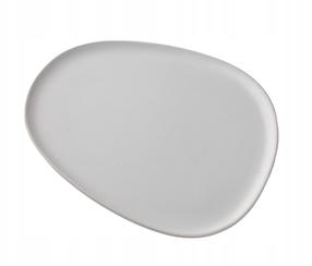 Тарелка десертная Mondex Basic Nature, 26.5 см x 21.7 см x 2 см, белый цв.