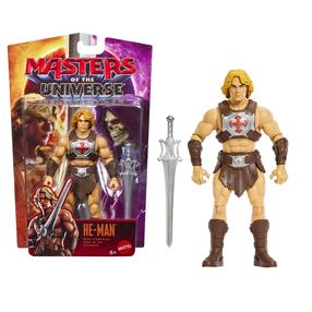 Žaislinė figūrėlė, su priedais Mattel Masters Of The Universe He-Man JKH89, 14 cm, ruda sp.