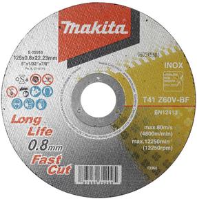 Lõikeketas Makita E-22953-12, 125 mm x 0.8 mm x 22.23 mm, 12 tk