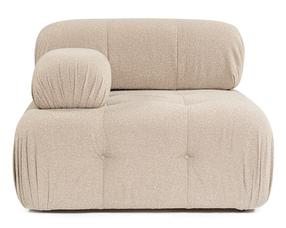 Moduļu dīvāns Atelier Del Sofa Doblo L1, bēša krās., kreisais, 105 x 100 cm x 80 cm