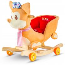 Supamas žaislas Mouse Rocker Rider Tobi, mediena, poliesterinis, metalas, įvairių spalvų