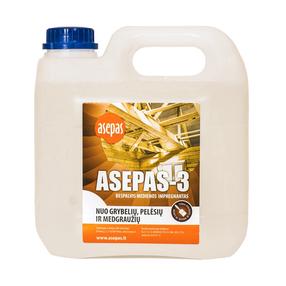 Antiseptikas Asepas-3, skaidri sp., 3 l