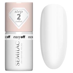Гибридный лак для ногтей Semilac Easy Off L01 Coconut Milk, 7 мл