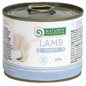 Šlapias šunų maistas Nature’s Protection Lamb, ėriena, 0.2 kg