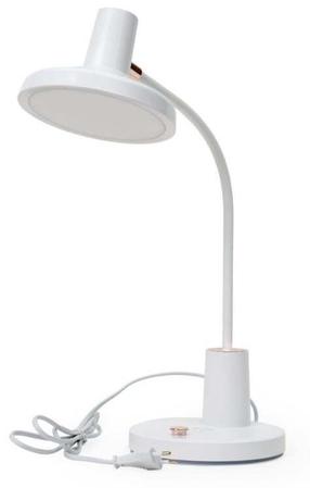 Darba galda gaismeklis Platinet Libra PDL089, LED, 10W, balta krās./balta krās.