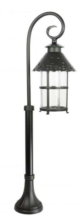 Brīvi stāvošs āra gaismeklis Su-Ma Toledo, 100W, E27, IP23, melna krās., 26 cm x 86 cm