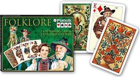 Kāršu spēle Piatnik Folklore, EN