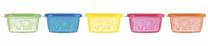 Dėžutė maistui Nuby Stackable Bowls, 300 ml, 6+ mėn., plastikas, įvairių spalvų