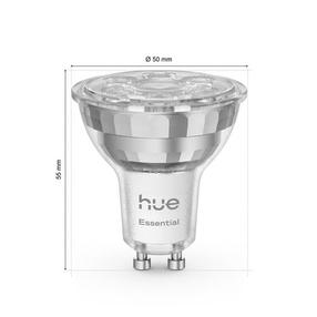 Лампочка Philips Hue LED, GU10, белый цв., GU10, 4.7 Вт, 345 лм, 3 шт.
