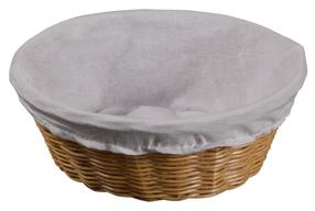 Maizes grozs Kesper, plastmasa/tekstilmateriāls, 25 cm x 25 cm, brūna krās./pelēka krās.