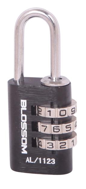Spyna Blossom AL11, juoda sp., 21 mm x 10 mm