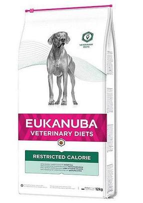 Сухой корм для собак Eukanuba Veterinary Diets Restricted Calories, курица/индюшатина, 12 кг