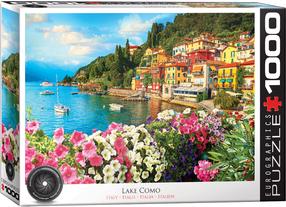 Пазл Eurographics Lake Como Italy 6000-5763, 67.6 см x 48.9 см, 1000 шт., многоцветный