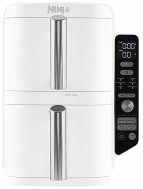 Karšto oro gruzdintuvė Ninja DoubleStack SL400EUWH, balta sp., 2470 W, 9.5 l