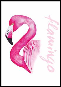 Paveikslas DecoKing Flamingo, 70 cm x 100 cm
