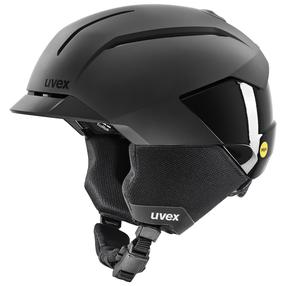 Slēpošanas ķivere Uvex Levitate MIPS, melna krās., 54-58 cm