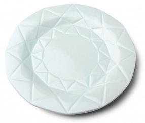 Тарелка AffekDesign Adel, Ø 24 см, зеленый цв.