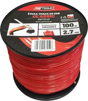 Шпуля для газонокосилки AWTools AW70142, 100 м x 2.7 мм