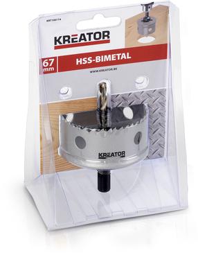 Корона для сверления Kreator KRT100114, 6.7 см