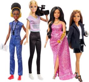 Leļļu komplekts Mattel Barbie You Can Be Anything Film Set, 29 cm, daudzkrāsaina