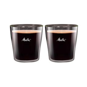 Dvigubo stiklo stiklinių rinkinys Melitta, skaidri sp., 0.08 l