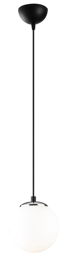 Lampa karināms Opviq Uzum 4432 892OPV1470, E27, 1 x 40 W, balta krās. / melna krās.