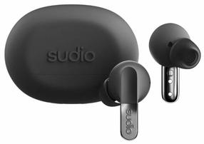 Bezvadu austiņas Sudio N3 Pro N3PROBLK, melna krās.