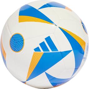 Футбольный мяч Adidas Fussballliebe Euro24, 5 размер, синий цв./белый цв./желтый цв.