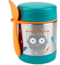 Termosas maistui Skip Hop Spark Style Robot, 325 ml, nerūdijantysis plienas, turkio sp.