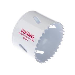 Metalo gręžimo karūna Viking 71060, 6 cm