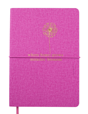 Записная книжка Zibi Nice, в клеточку, A5, розовый цв.
