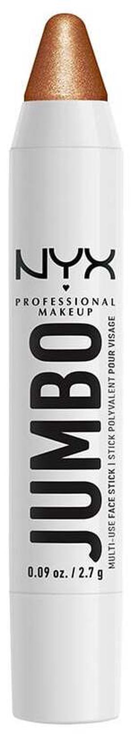 Highlighter NYX Professional Makeup Jumbo Multi-Use Face Stick, kuldne v., true gold, 2.7 g