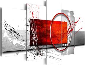 Akrilo stiklo reprodukcija Artgeist Wintry Expression, 40 cm x 100 cm