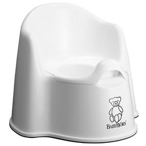 Naktspodiņš BabyBjorn Potty Chair, balta krās., 36 cm x 35 cm x 31.5 cm
