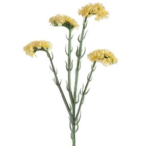 Mākslīgie ziedi Natu 378, dzeltena krās., 64 cm