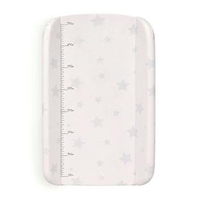 Vystymo kilimėlis EcoToys Stars HA-T09, 85 cm x 50 cm, balta sp./pilka sp.