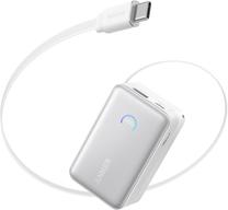 Nešiojamas įkroviklis (Power bank) Anker Nano, 10000 mAh, 45 W, balta sp.